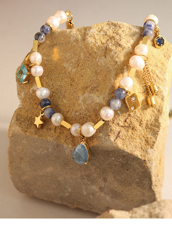 Pearl Charm Necklace