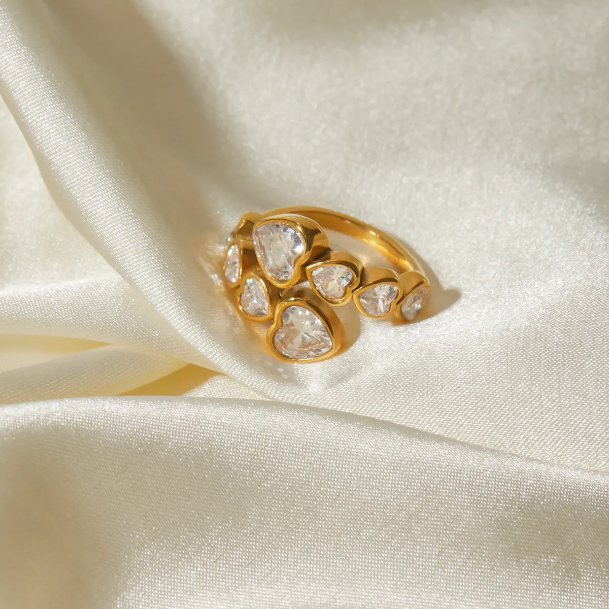 Royal Crystal Statement Ring