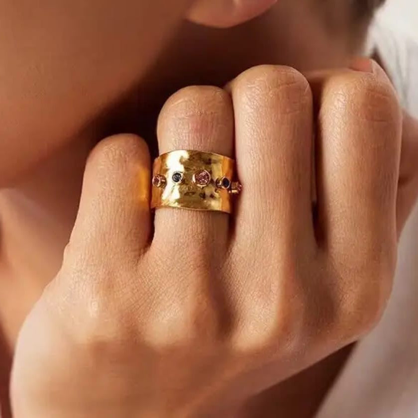 Gemini Stone Cuff