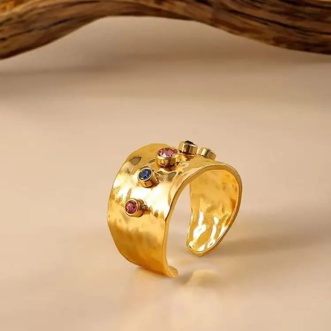 Gemini Stone Cuff